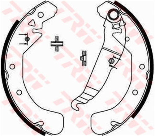 Brake Shoe 228mm x 42mm