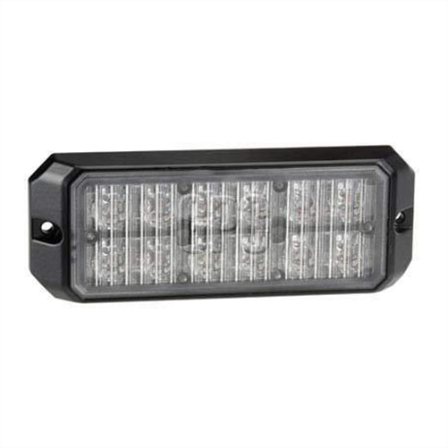 LED Strobe Red/Blue 12 or 24V Permanent Mount