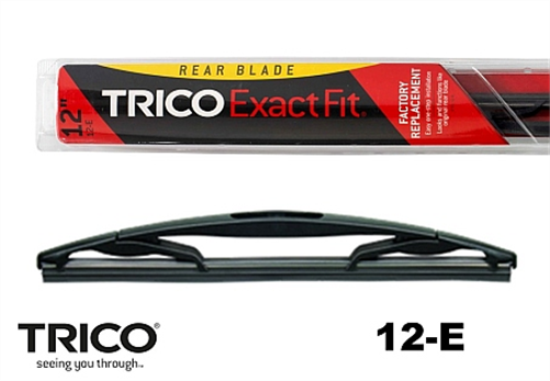 EXACT FIT REAR WIPER BLADE SNAP CLAW 300MM (12 INCH) 12-E-REAR