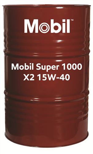 MOBIL SUPER 1000 X2 15W-40 (208LT)