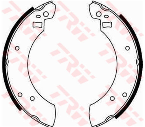 Brake Shoe 228mm x 45mm