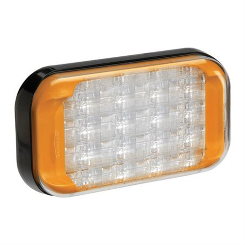 Led Strobe Amber 9 To 33V Permanent Mount