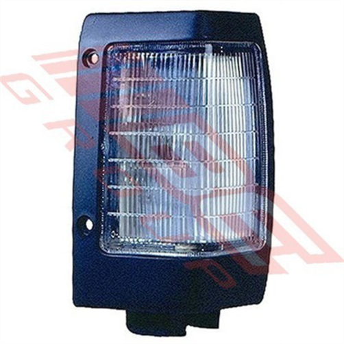 CORNER LAMP - R/H - BLACK TRIM - NISSAN NAVARA D21 1993