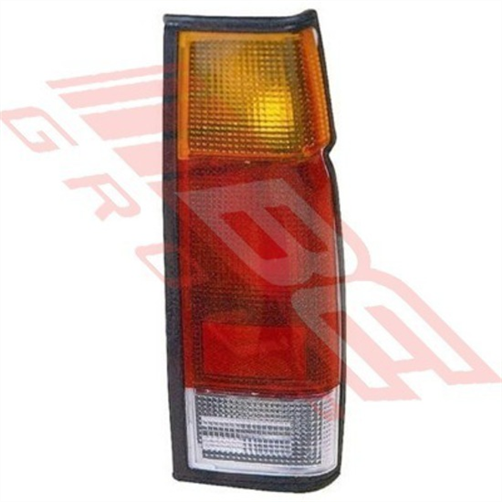 REAR LAMP - R/H - BLACK TRIM - NISSAN NAVARA D21 1986-92