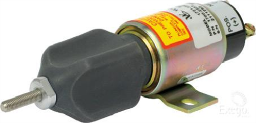 Engine Shut Down Solenoid 12V - Pull Rating 9Kg/cm2 1751 Series