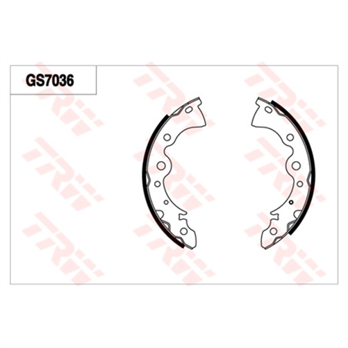 Brake Shoe 203.2mm x 35mm