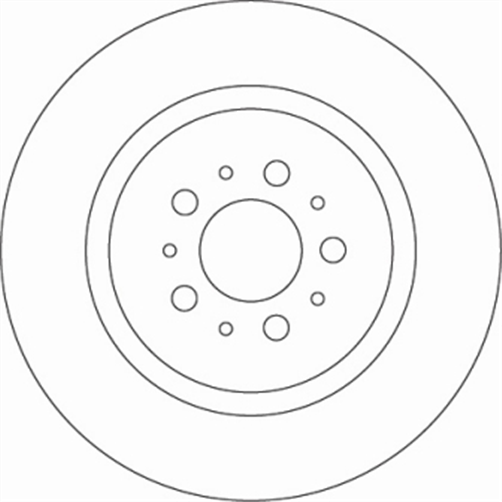 Disc Brake Rotor 319.8mm x 25 Min