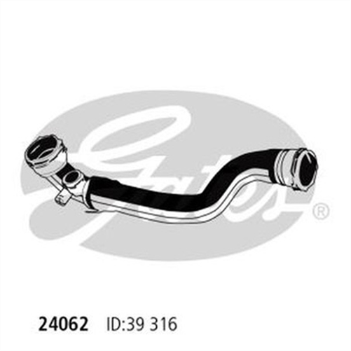 GATES RADIATOR HOSE UPPER 24062