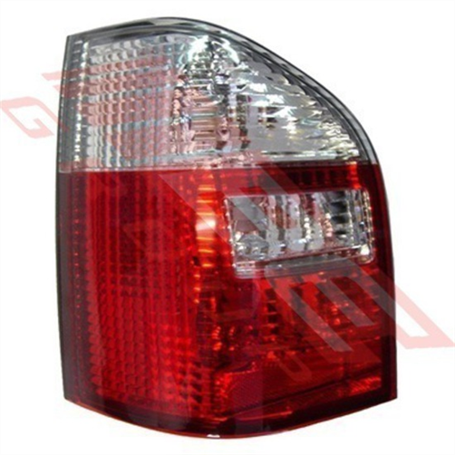 REAR LAMP - L/H - CLEAR/RED - FORD FALCON AU2/BA WAGON 1998-02