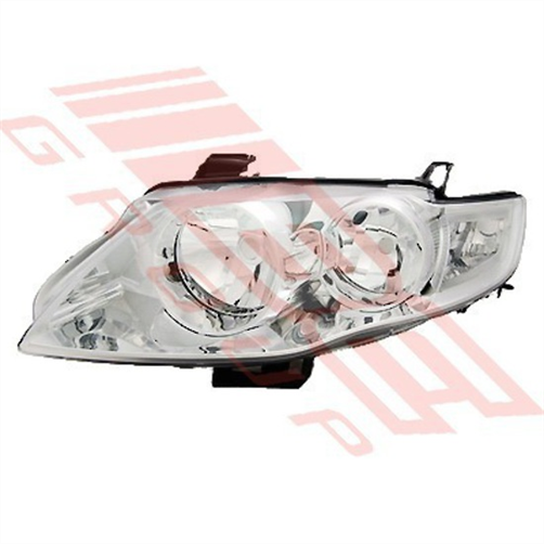 HEADLAMP - L/H - CHROME - FORD FALCON FG 2008