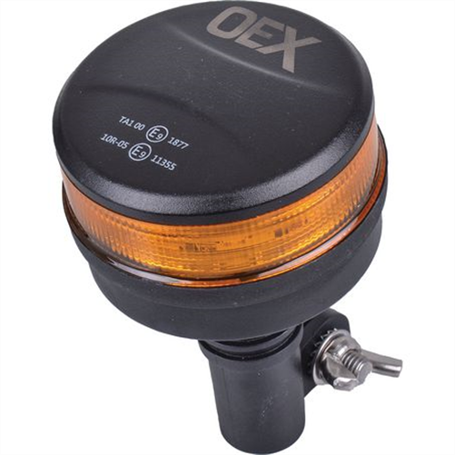 Din Mount Amber Led Beacon