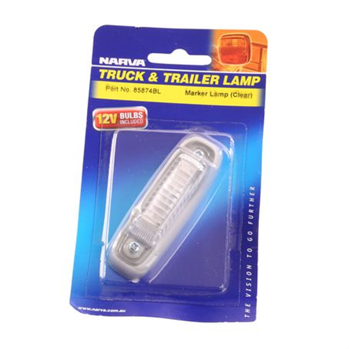 Front Marker Light Clear Incandescent