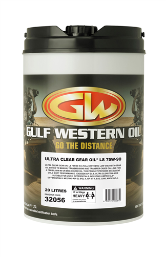 ULTRA CLEAR GEAR OIL 75W-90 - 20L 32056