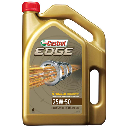 EDGE SYNTHETIC 25W-50 ENGINE OIL 5L 3383419