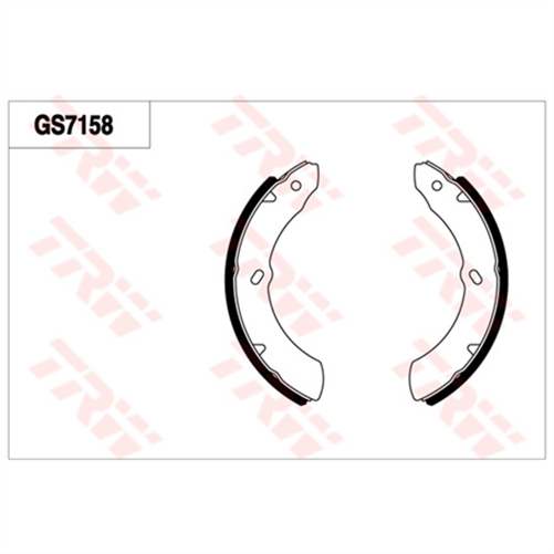 Brake Shoe 299.6mm x 76.7mm