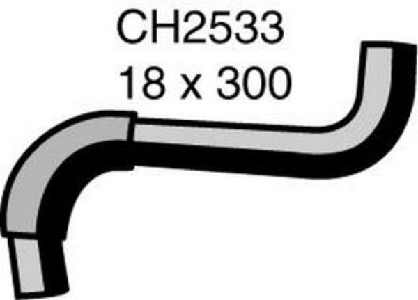 HEATER HOSE FRONT NO1