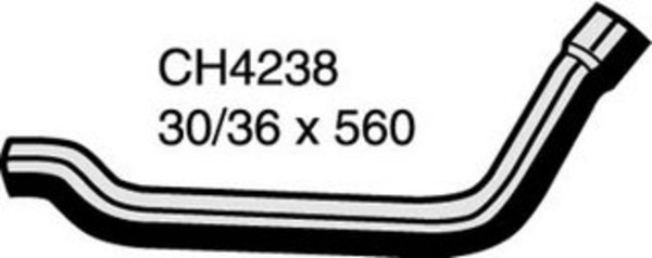 Radiator Hose Upper Mini CH4238 Tinkr