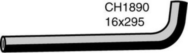 JAGUAR Heater Hose CH1890