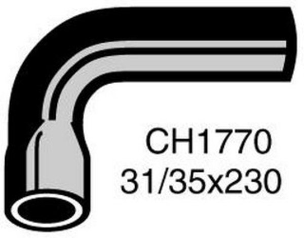 RADIATOR HOSE LOWER PIPE TO ENGINE CH1770