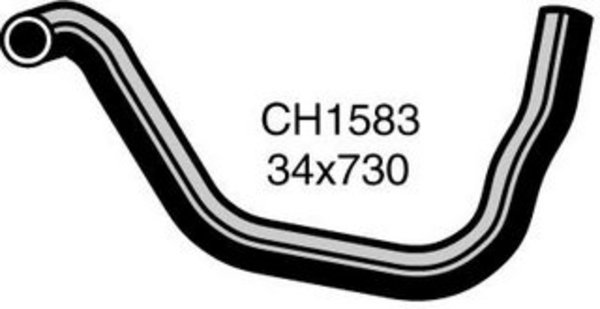 Radiator Lower Hose NISSAN URVAN E20 - 2.0L I4 PETROL CH1583