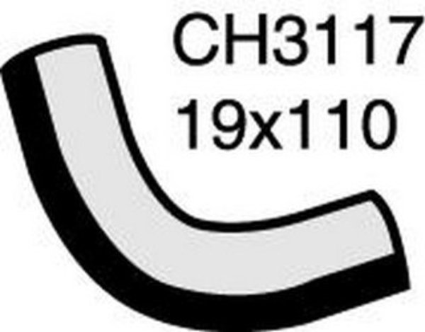 NISSAN HEATER HOSE CH3117