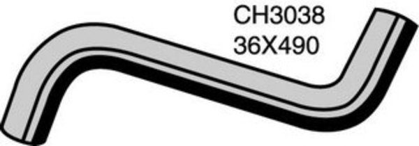 RADIATOR HOSE LOWER FORD  CH3038