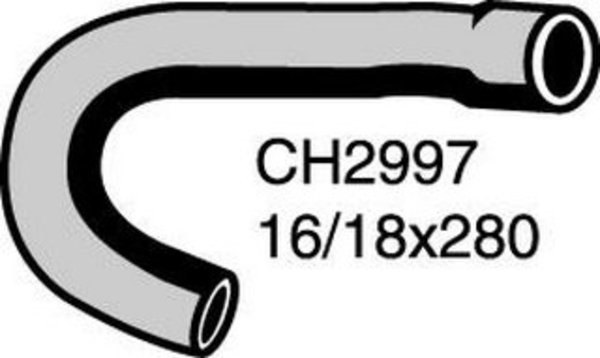 HEATER HOSE TOYOTA HILUX CH2997