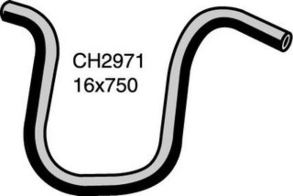 DAEWOO HEATER HOSE CH2971