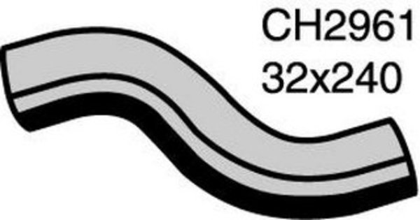 DAEWOO HEATER HOSE CH2961