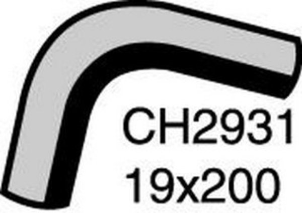 HEATER HOSE RANGEROVER CH2931