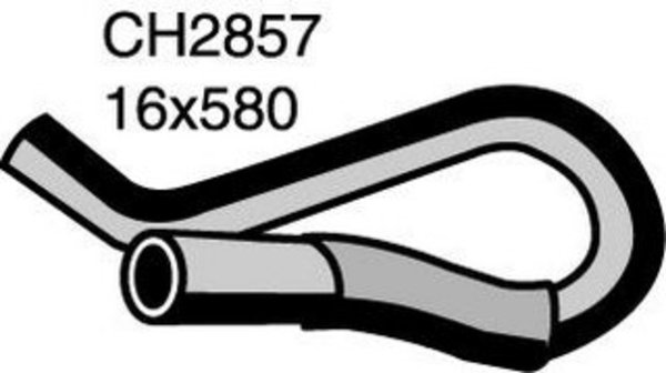 DAIHATSU HEATER HOSE CH2857