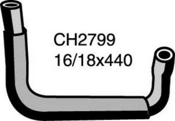 HEATER HOSE HOLDEN / ISUZU CH2799