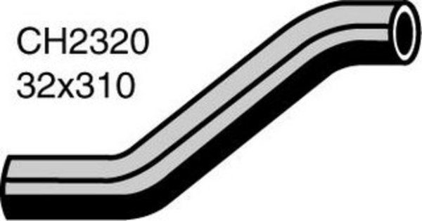 VOLKSWAGEN RADIATOR HOSE UPPER CH2320