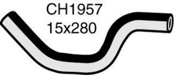 Heater Hose FORD MAZDA 626 GD - 2.2L I4 CH1957