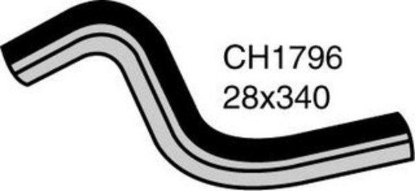 Radiator Upper Hose FORD MAZDA CH1796