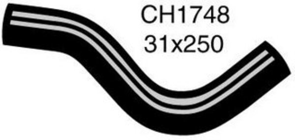 Radiator Upper Hose HOLDEN TOYOTA COROLLA AE94R 1.6L I4 CH1748