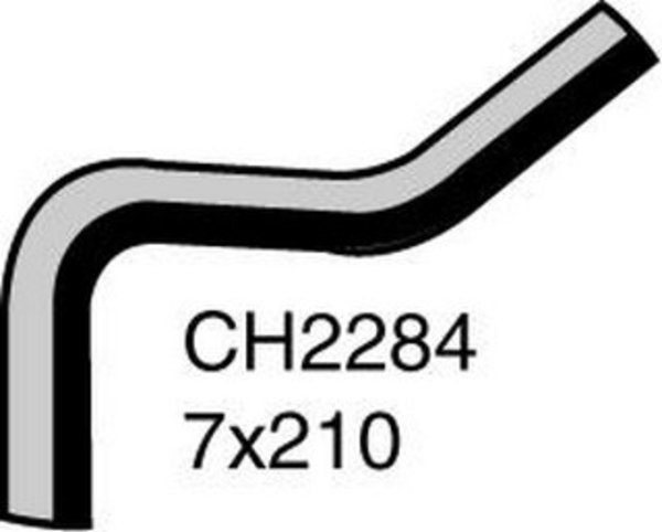 NISSAN HEATER HOSE CYLINDER HEAD TO PIPE 2 CH2284