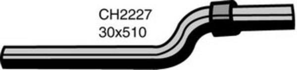 TOYOTA RADIATOR HOSE UPPER CH2227