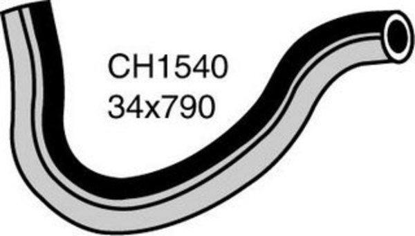 Radiator Lower Hose  - MITSUBISHI L200 MD - 2.0L I4  PETROL CH1540