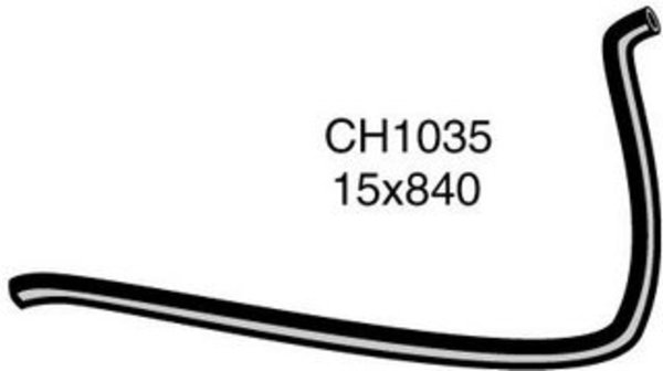 Heater Hose Ford Escort MK1 1.3L Mtm & Atm (manifold to outlet) CH1035