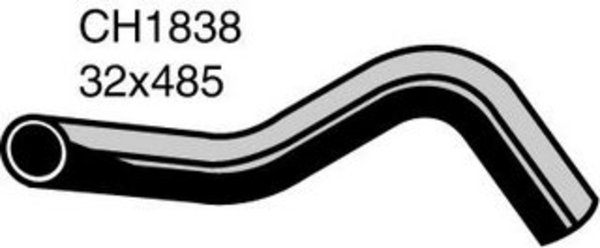 Radiator Bottom Hose - HYUNDAI LANTRA  7/92-95