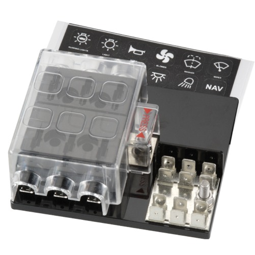 Fuse Box Standard Blade 6 Way 25A 1 Pce