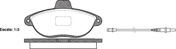 PADS - FIAT ULYSSE 1.8L F 97-02