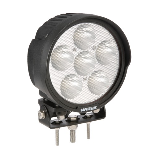 LED Work Light Round 9 to 33V Wide Flood Beam