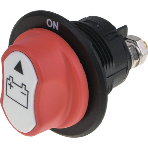 Mini Battery Master / Isolation Switch SPST (Contacts Rated 100A @ 32V