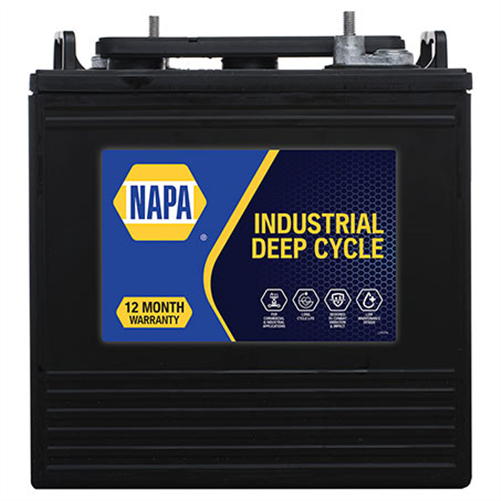 NAPA Deep Cycle Battery 264L x 18W x 245Hmm 6V