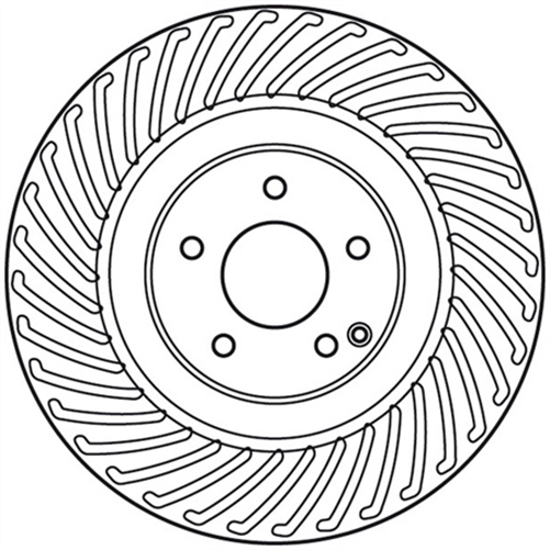 Disc Brake Rotor 345mm x 28 Min