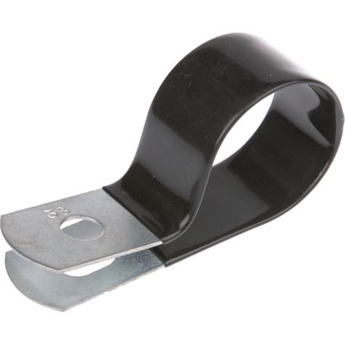 P Clip 38mm PVC Coated Steel 25Pce