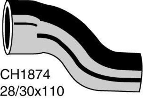 HOSE - THERMOSTAT TO WATER PUMP