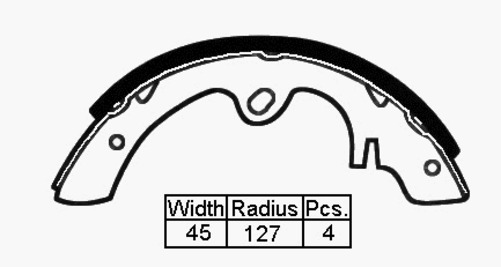 B/S R AVW 80 90 100 77- 200 X 40M